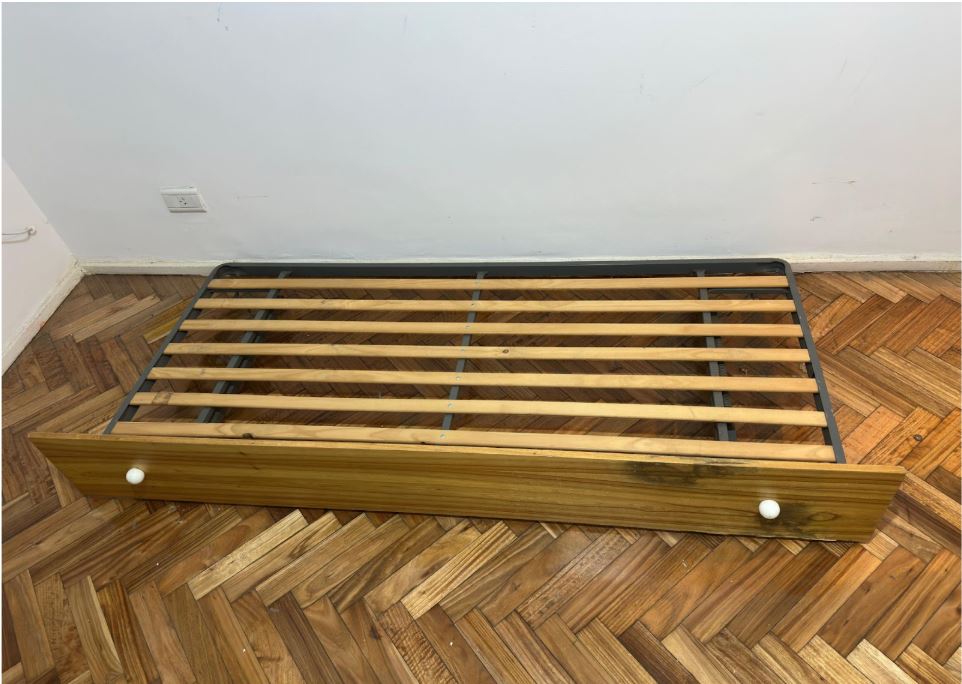 Cama plegable de una plaza